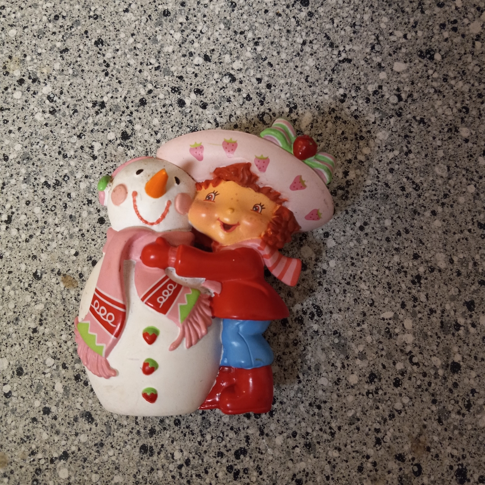 Hallmark Strawberry Shortcake. Care Bears, And Dora The Exployer Christmas Orna